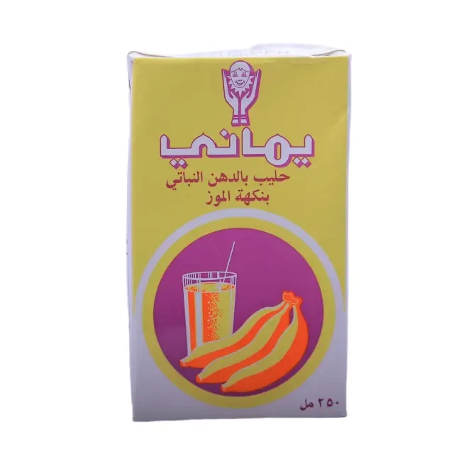 حليب يماني بنكهة الموز